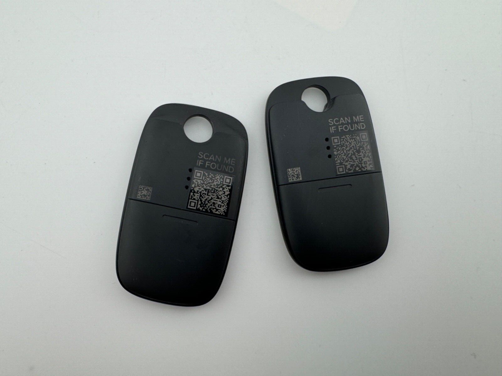 [2-PACK] TILE PRO (BLACK) 2022 BLUETOOTH TRACKER FINDER - [RE-43001] - [USED]