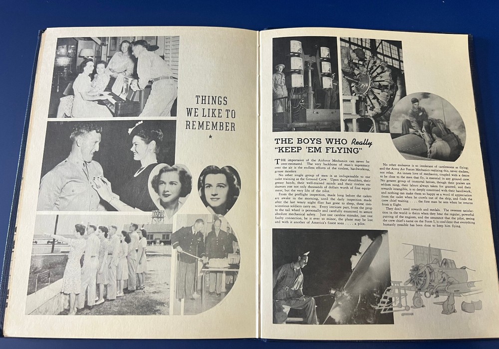 BROOKS ARMY AIR FIELD CLASS BOOK 44-C