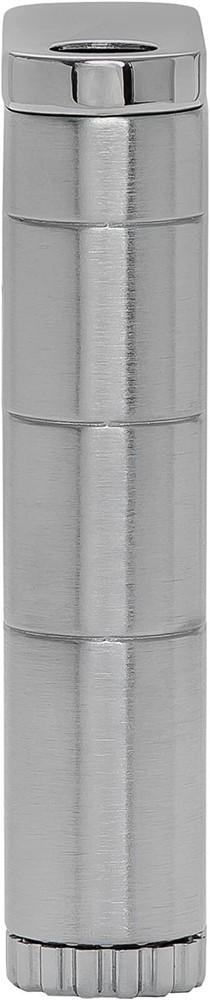Xikar Allume Single Flame Cigar Lighters, Silver