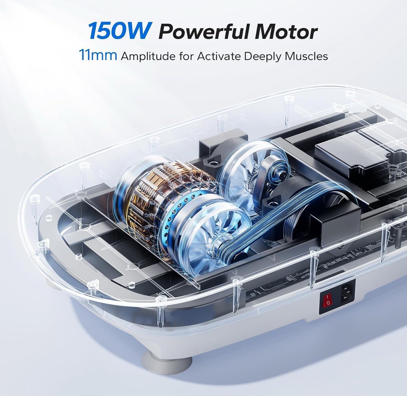 MERACH Vibration Plate Exercise Machine, Whole Body Workout Equipment for Women,