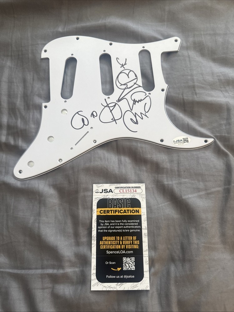 3rd Bass MC Serch  rapper signed autographed Pickguard  Rap Jsa Certified