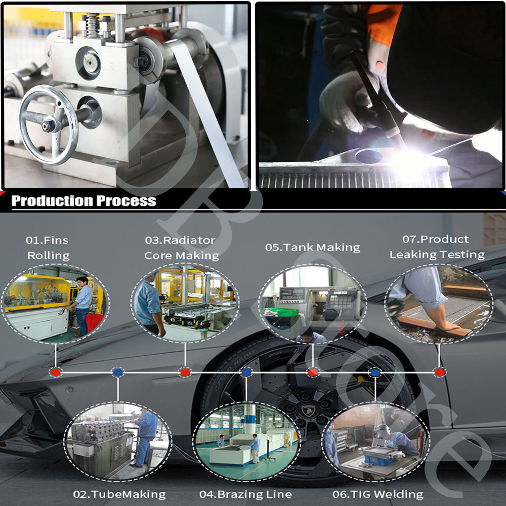 Radiator For FORD New Holland TC35 TC35D TC40D D35 D40 DX35 DX40 86402724