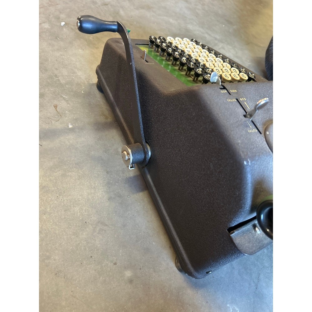 Antique Allen Wales Desk Model Adding Machine Untested Vintage