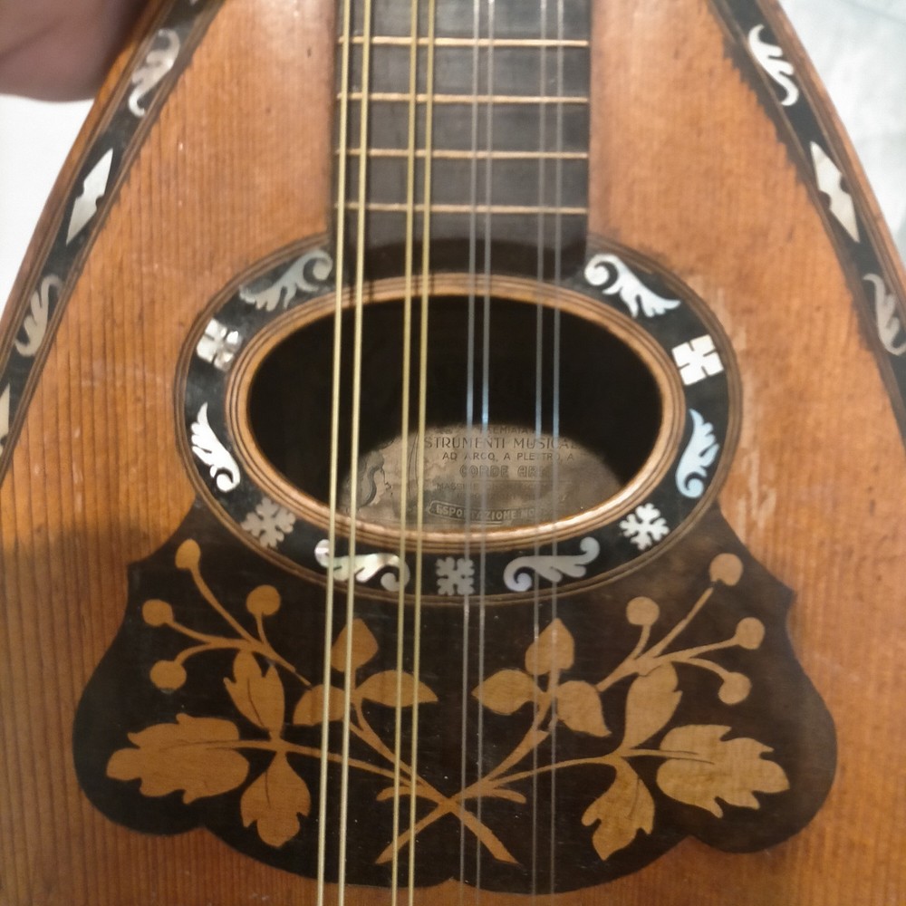 Monzino Mandolin, Old Mandolin, Alte Mandolin