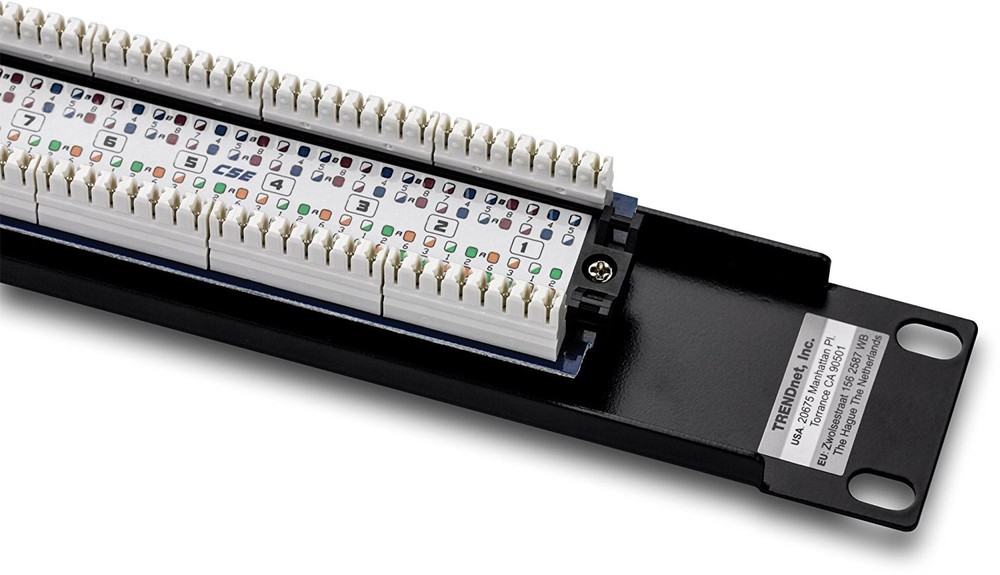 NEW-TRENDnet 8-Port Cat5/5e Unshielded Patch Panel 10 Inch...