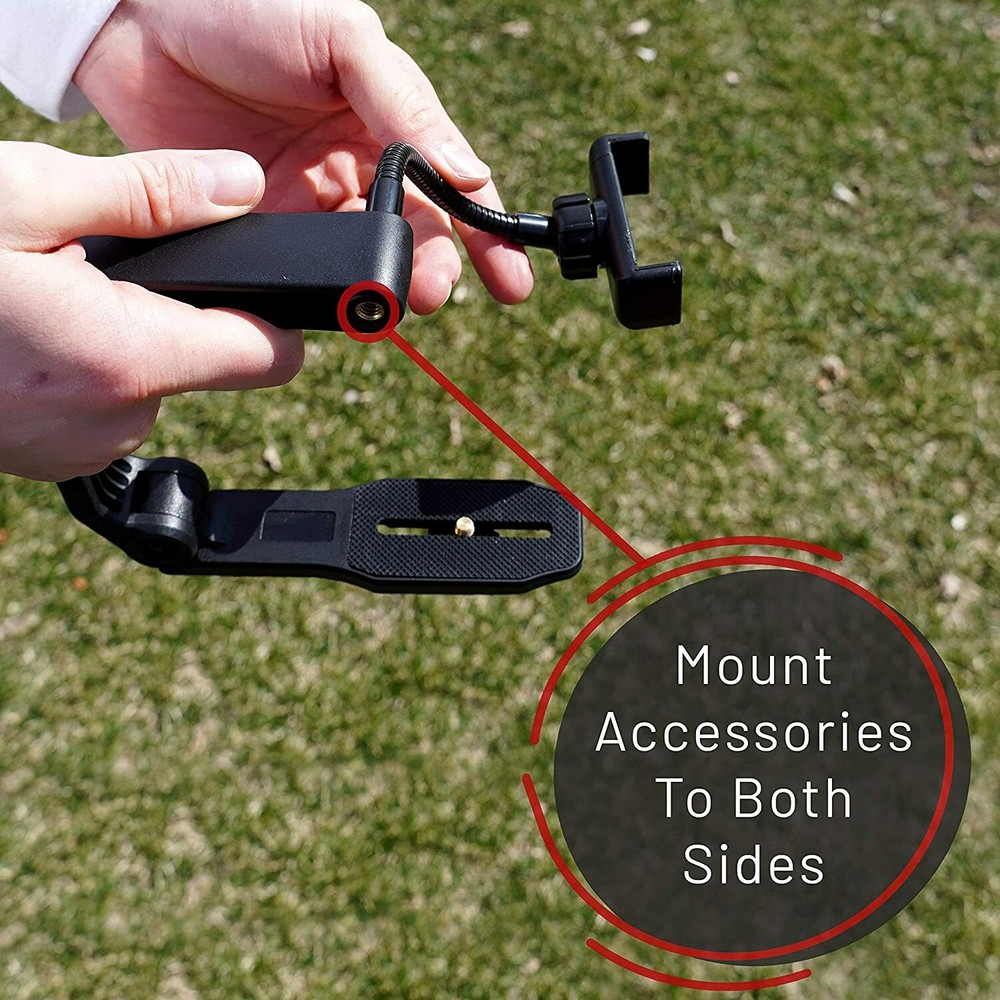 Handheld Camera Stabilizer Grip - Universal U-Shaped Handle Works with DSLR, Mir