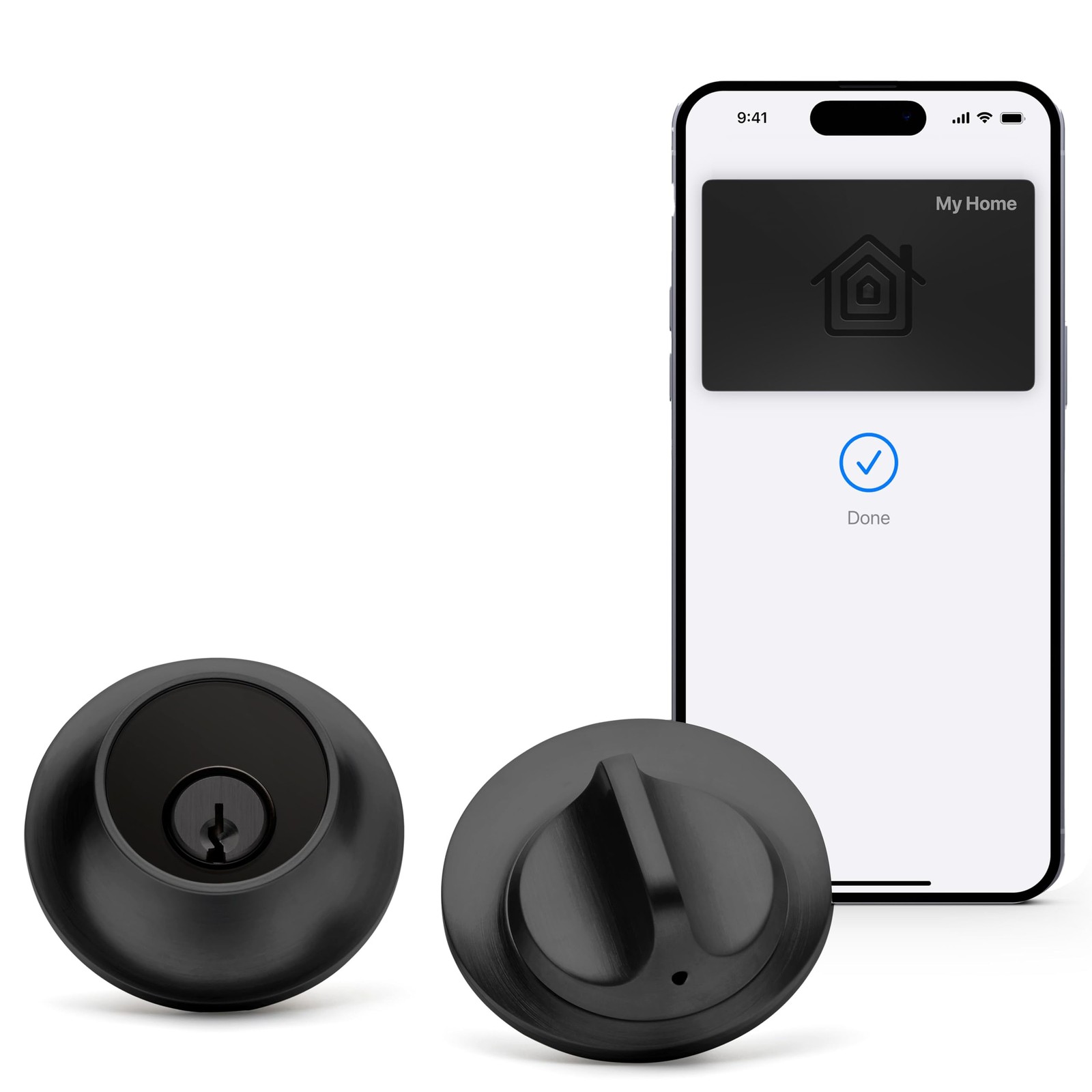 Level Lock+ Deadbolt Smart Lock - World's Smallest Smart Lock Plus Apple