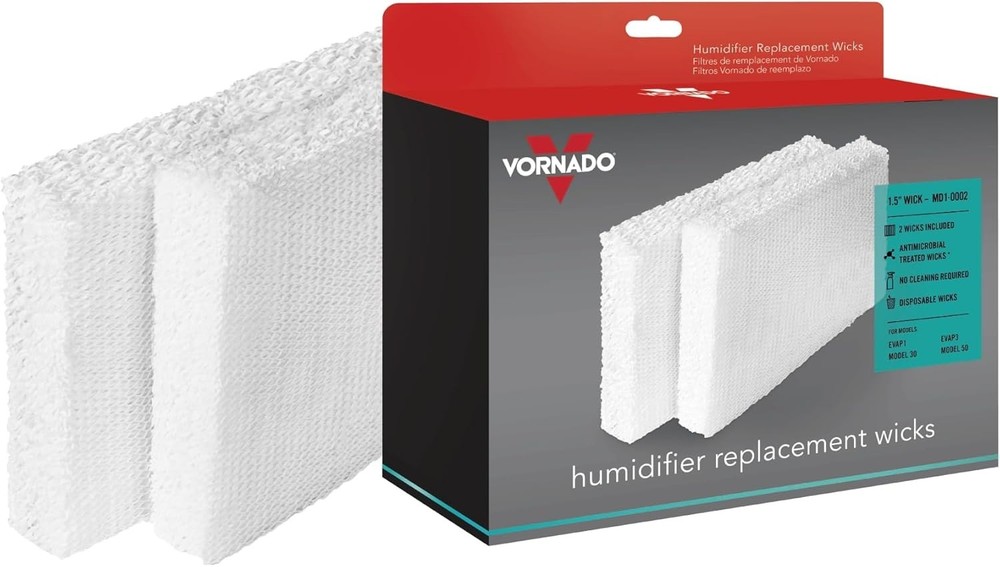 MD1-0002 Replacement Humidifier Wick 2-Pack,White