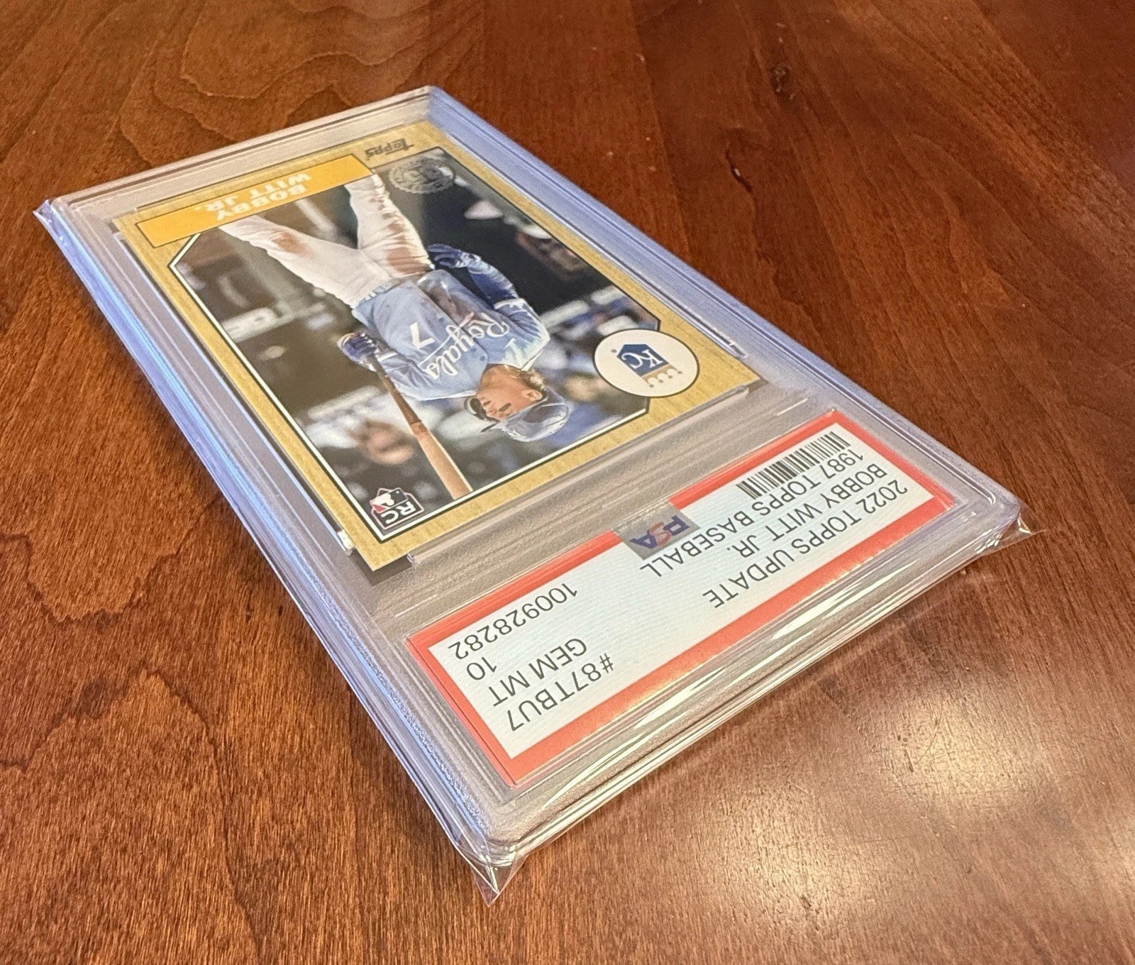 1 Pack of Graded Card Sleeves, Fits PSA Slabs (100 Per Pack)