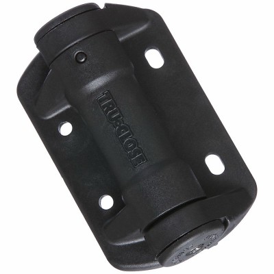 Self-Closing Gate Spring Hinge, Black, 2-Pk. - N346-206