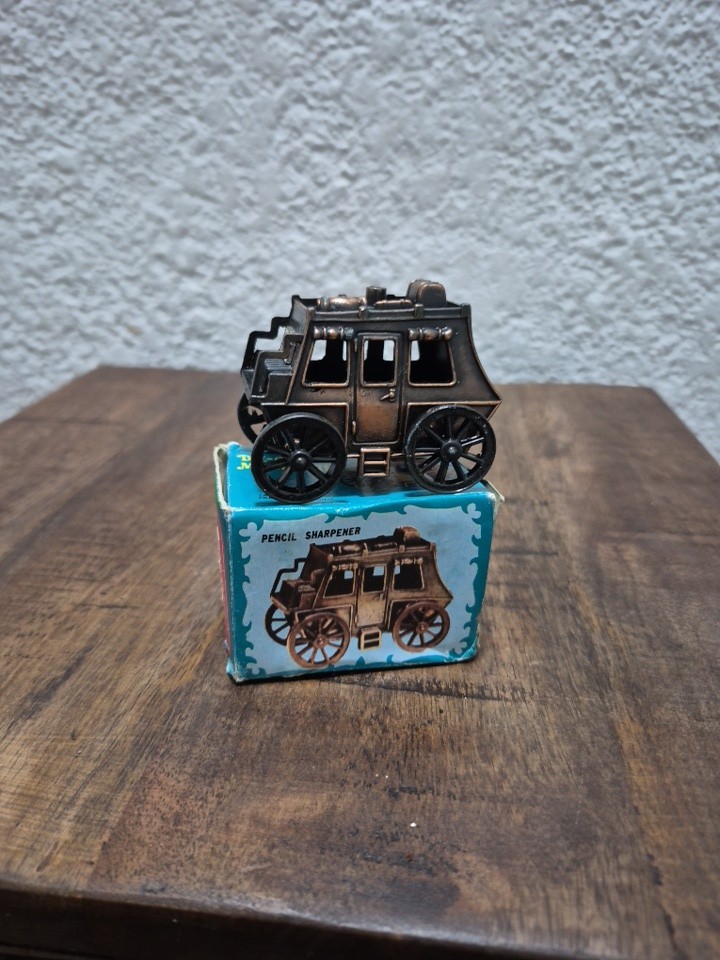 Die Cast Western Miniature STAGECOACH PENCIL SHARPENER