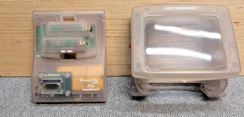 Performance Game Boy Magnifying PowerPak Color + Battery Pack UNTESTED
