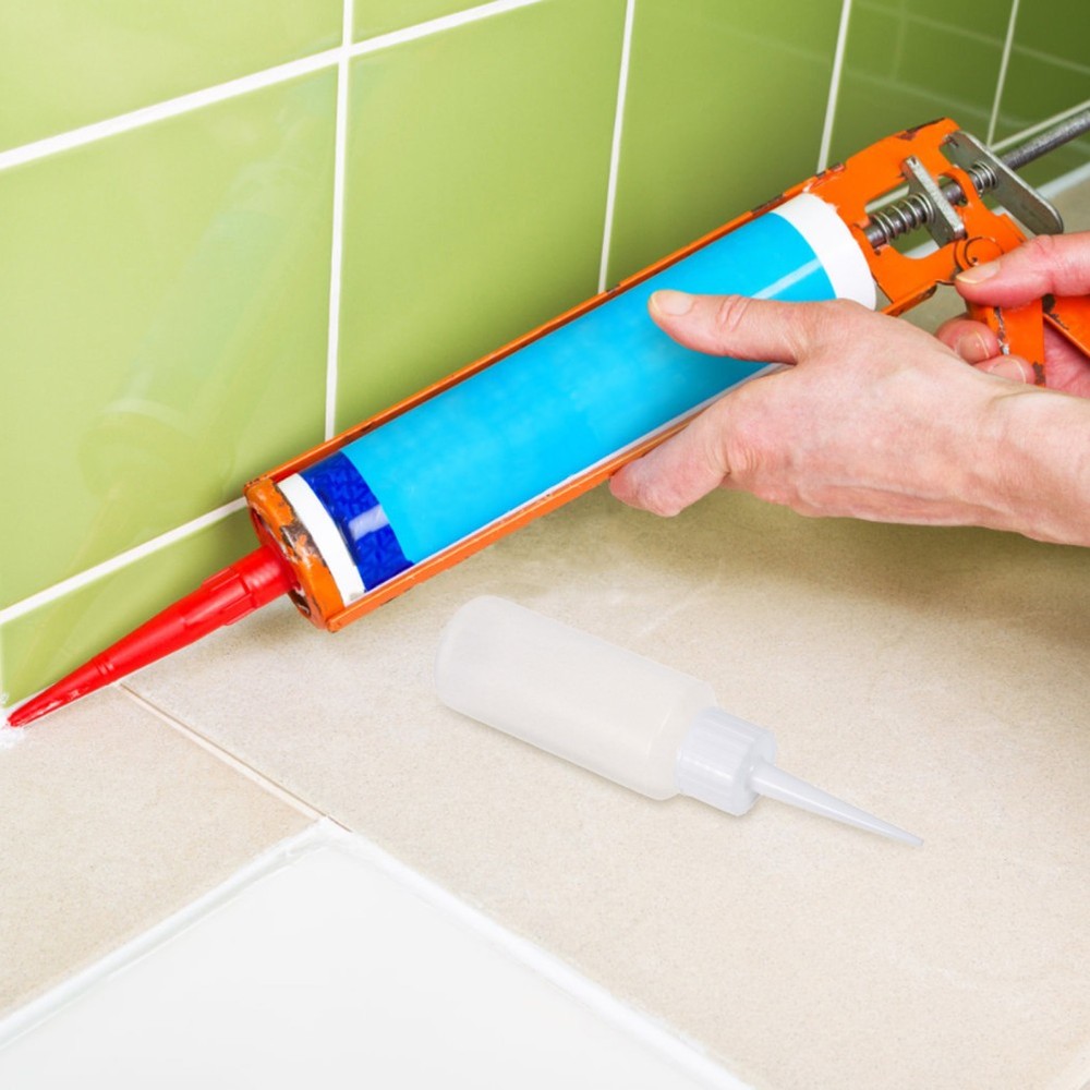 100 Pcs Sewing Agent Bottle Squeeze with Needle Tip Fine Glue Applicator