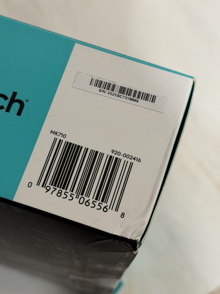 Logitech MK710 Performance Wireless Keyboard & Mouse Combo *SEALED* New