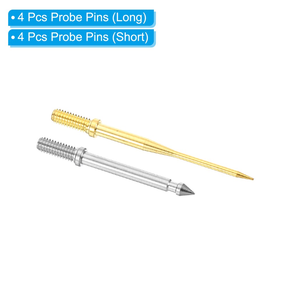 Test Probe Pin Set, Multimeter Extention Probe Needle, Multicolor