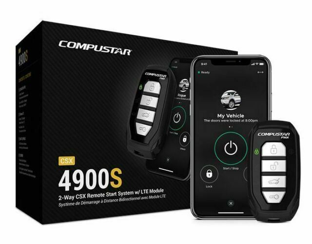 Compustar CSX4900-S 2-Way Remote Start System (Remote Missing, Read Description