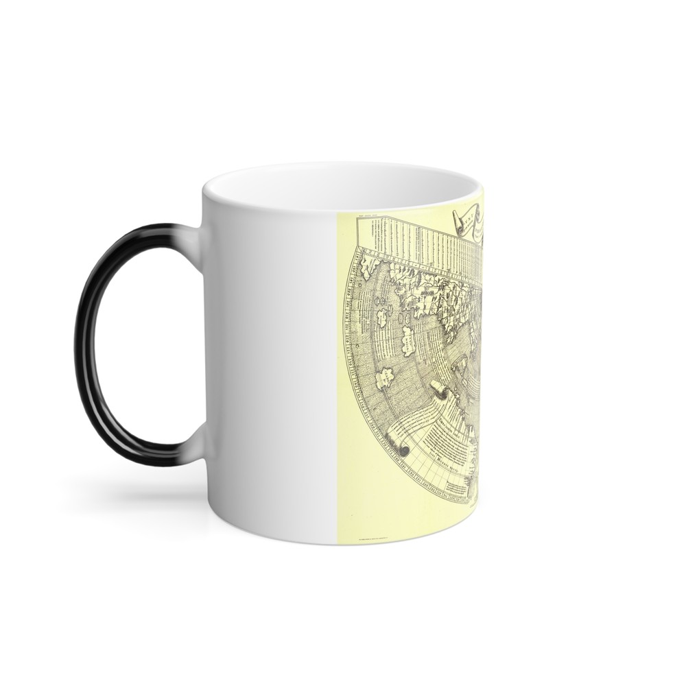 World Map - Ruysch (1508) (Map) Color Changing Mug 11oz