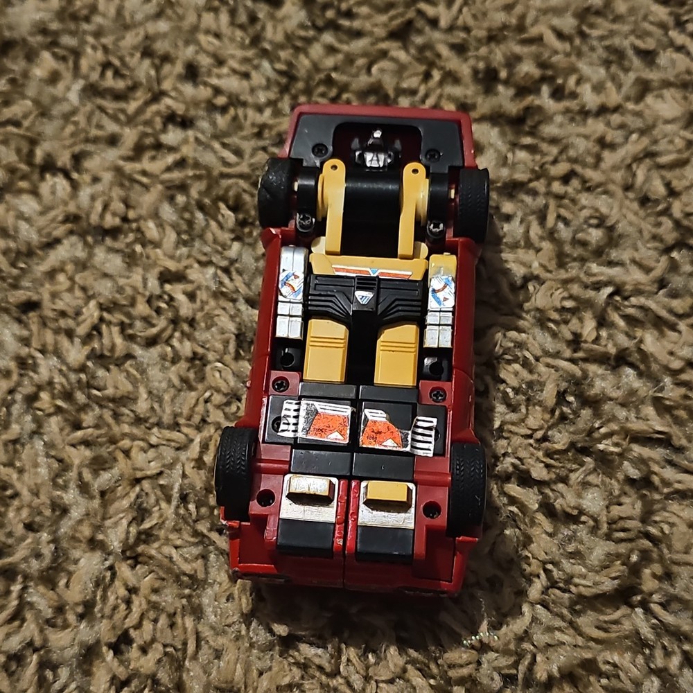 Transformers Red Robot Car Toy