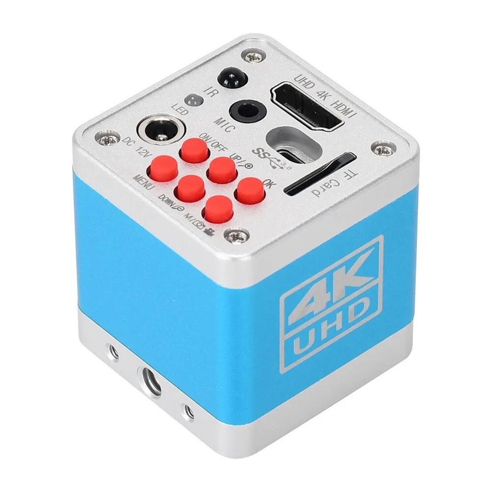 HY-6110 4K UHD Microscope Camera Camera USB Camera with 32G TF Card