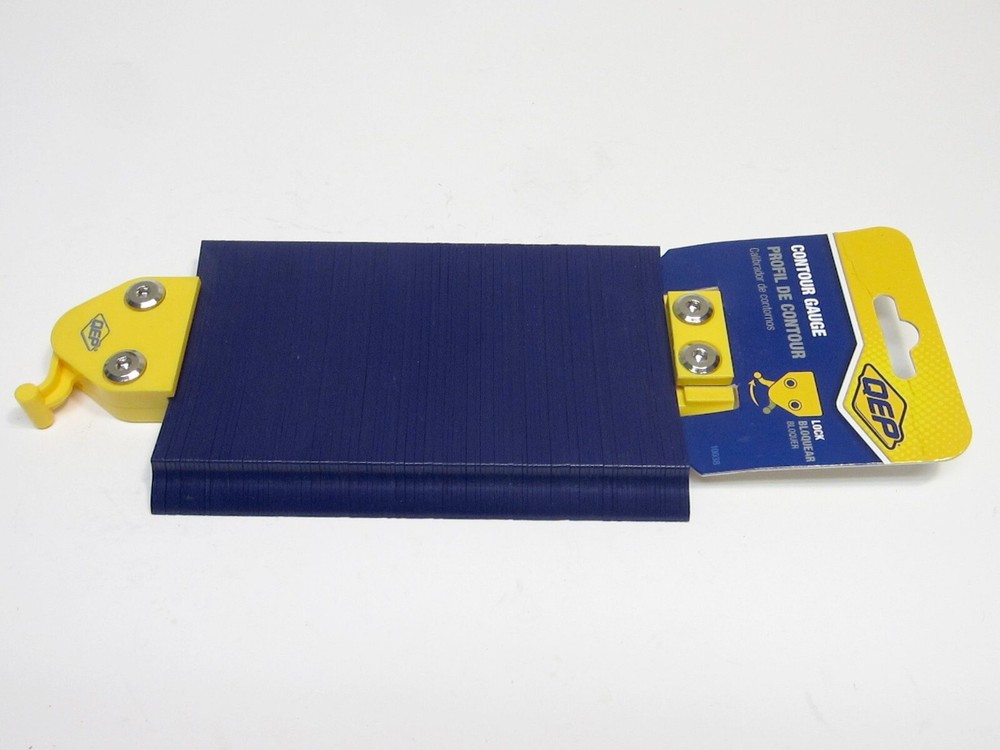 QEP 6" Locking Professional Profile & Contour Gauge Angle Shape Duplicator