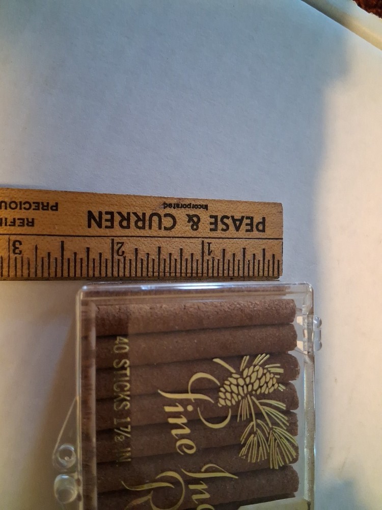 Vtg Pine Incense Refill Full Box