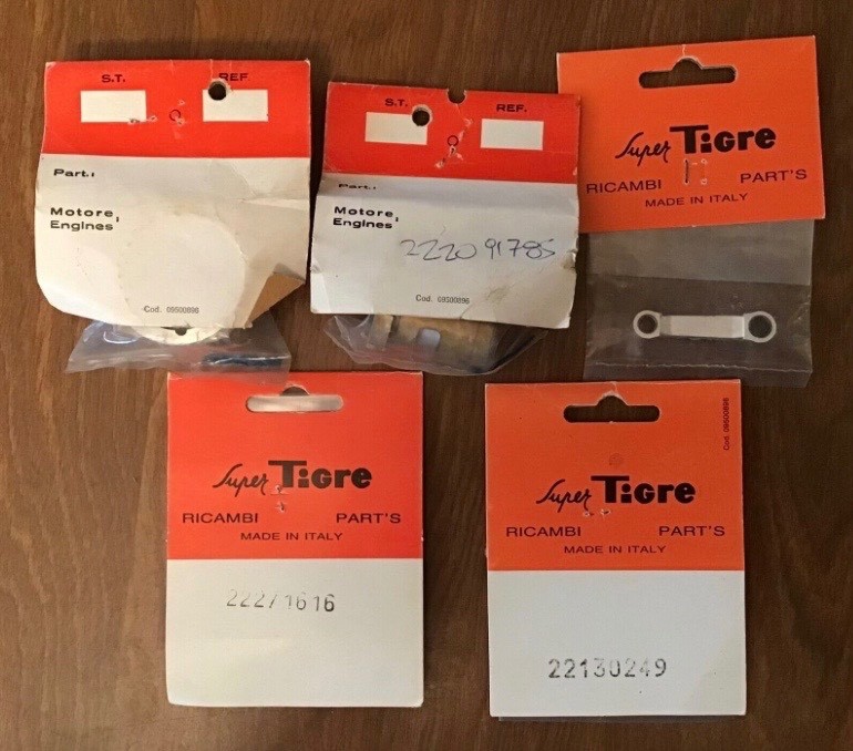 NIP Super Tigre S45 Engine Parts