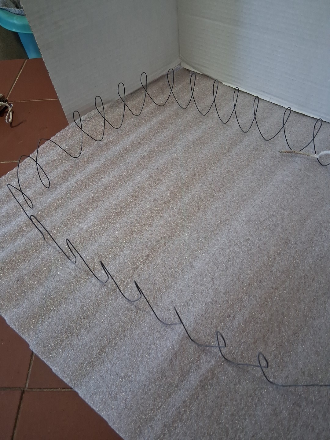 Vtg Side Heating Element For General Electric Roaster 123C19 Replacement Part