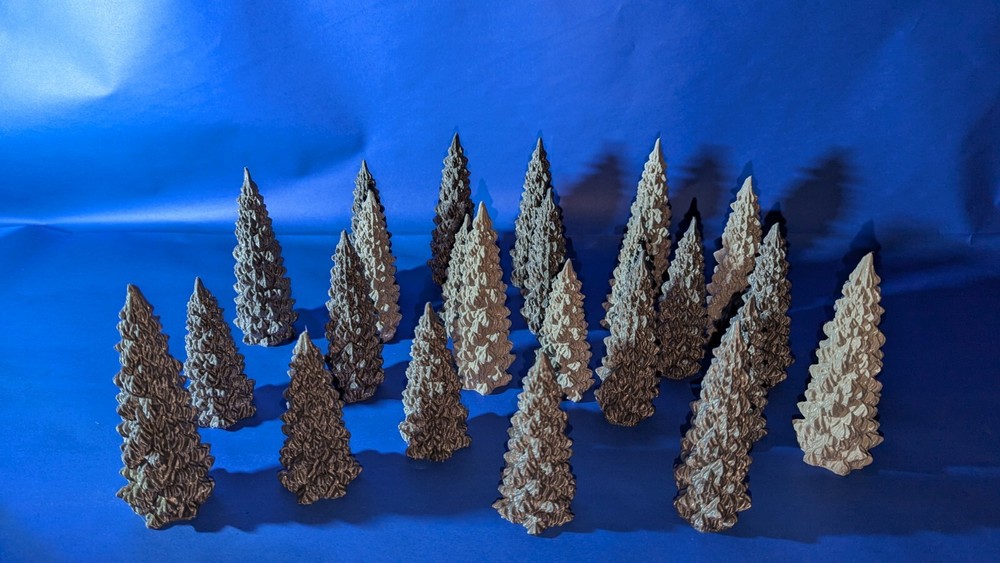 25 Extra Large Tree Scatter Terrain Bundle for War Gaming Scenery