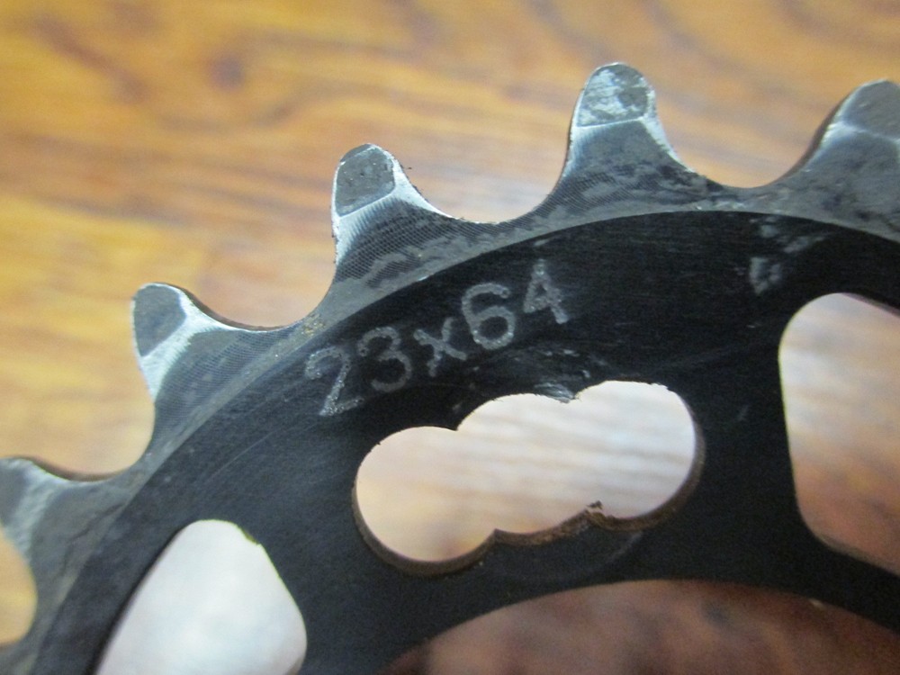 ROTOR OCP SYSTEM 64 BCD 23T CHAIN RING BLACK