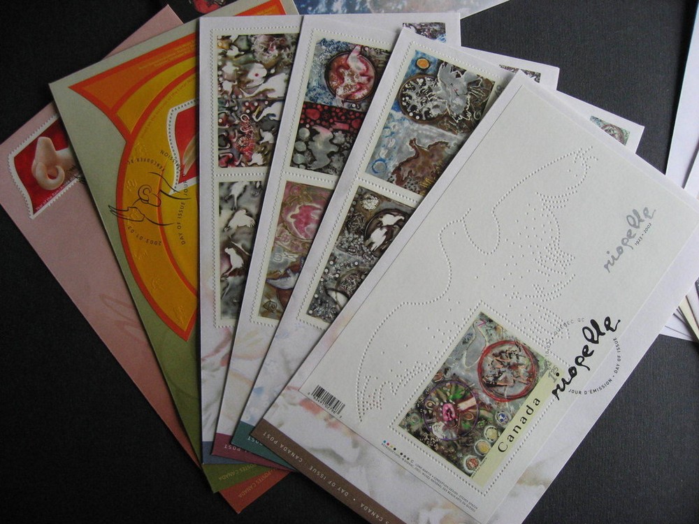 CANADA 36 different FDCs from 2003 a nice group here! PLZ read description!