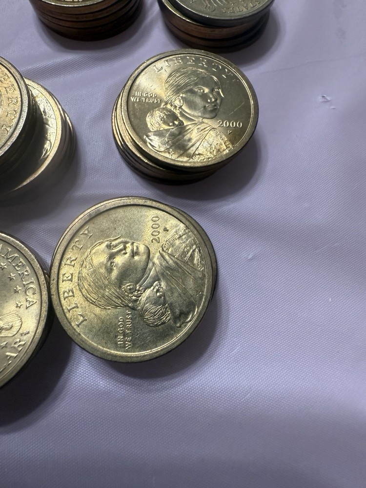 Gold Dollar Bill 47 Coins