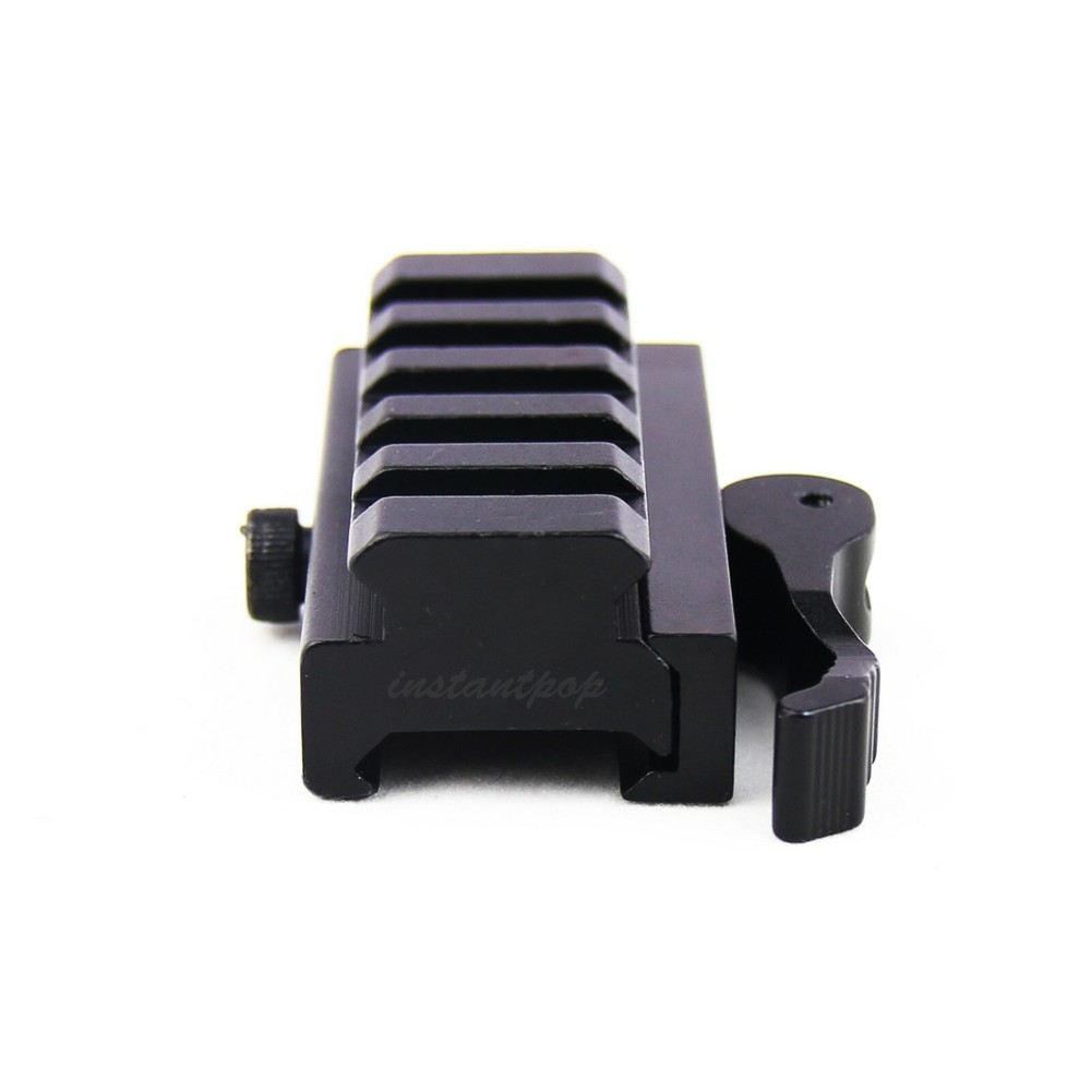 5-Slot Quick Release Detach 1/2" Mini Riser Scope Sight Mount (2PCS)