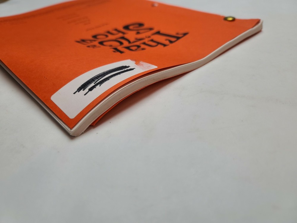 THAT '70S SHOW / Rob DesHotel 2004 TV Script, Ashton Kutcher "Rip This Joint"
