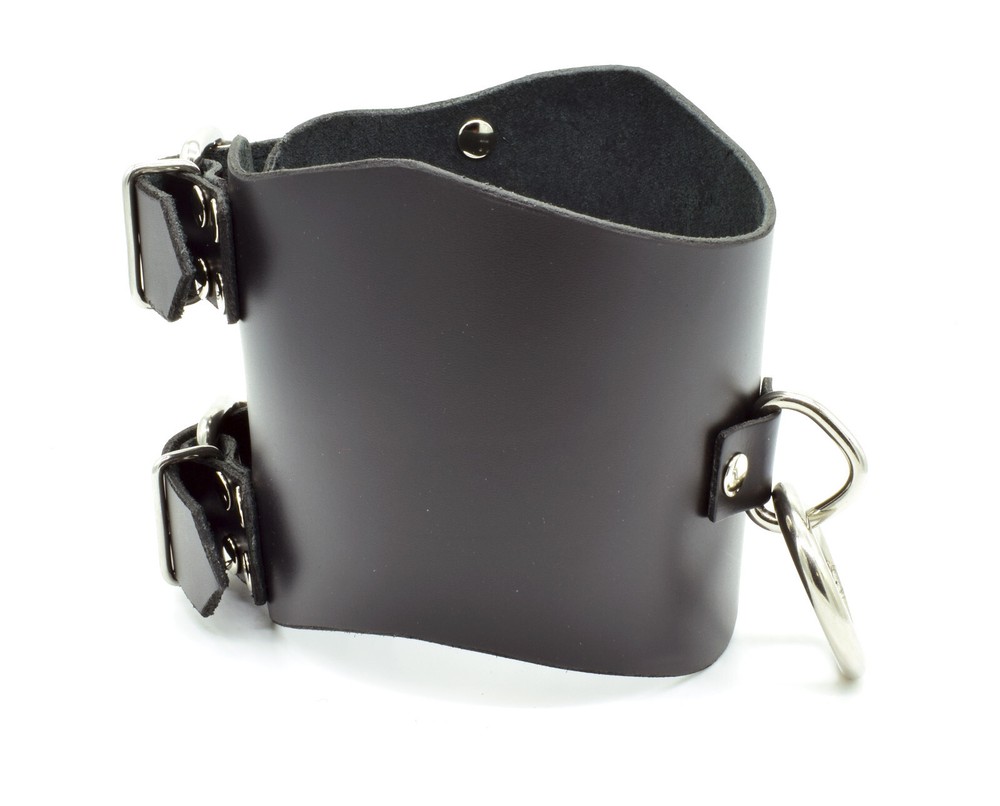 Leather Posture Bondage Collar by Axovus