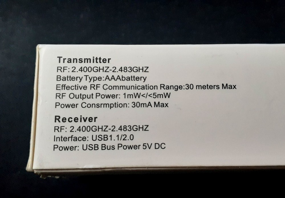 NEW!! PPT Wireless Presenter Expert - Laser Pointer in a Remote Control with USB