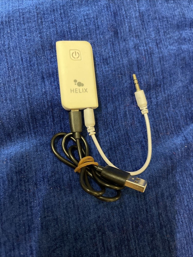 Helix FlyWireless Bluetooth Airplane Adapter Model ETHADPBTT White