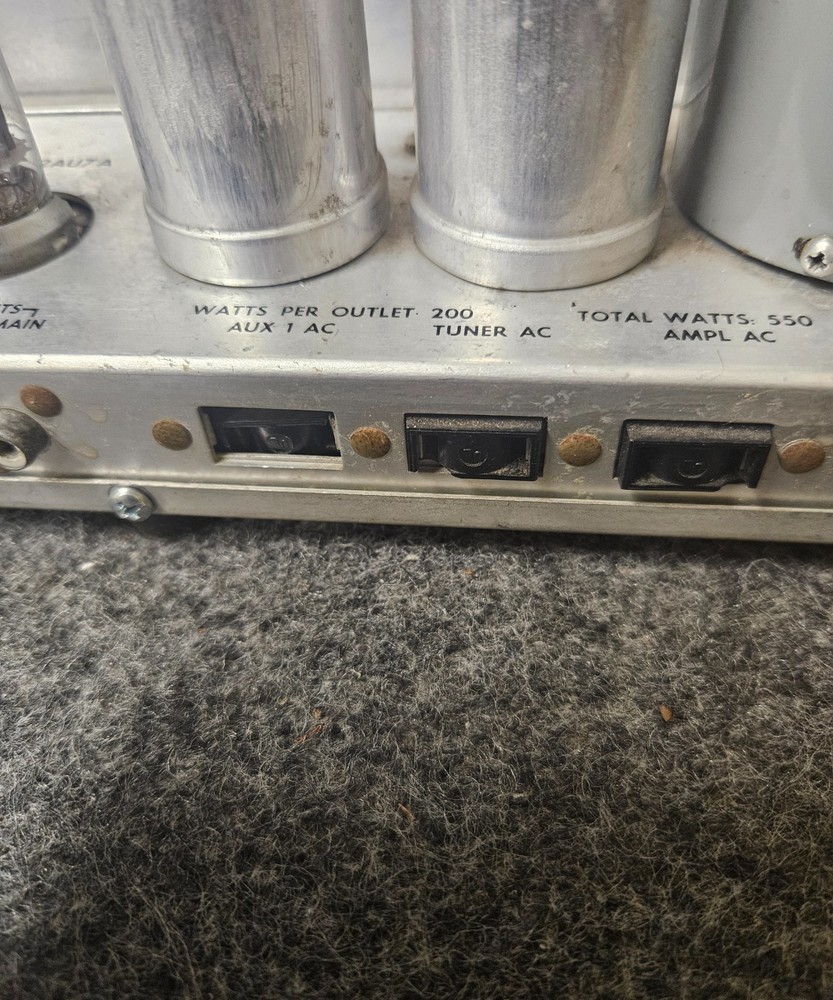 PAIR - Fisher 80-C Master Audio Control Mono Preamplifiers