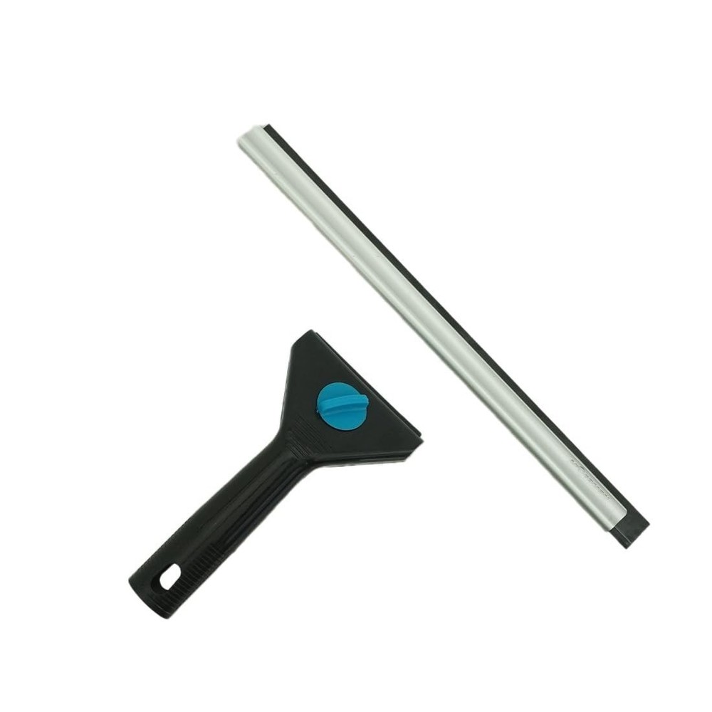 Moerman 12 Inch All Purpose Window Squeegee - Lightweight Durable Black