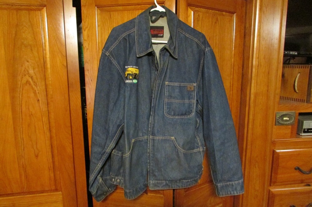 Jean Jacket, Riggs, XL, Coal Mining Truck