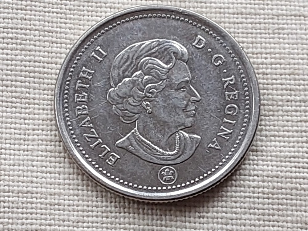 Canada 2007 25 cents coin