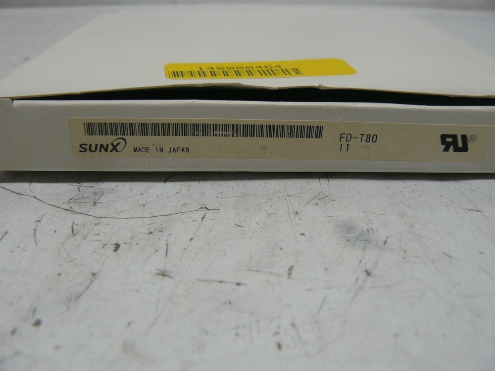 SUNX FD-T80 FIBER OPTIC SENSOR NEW