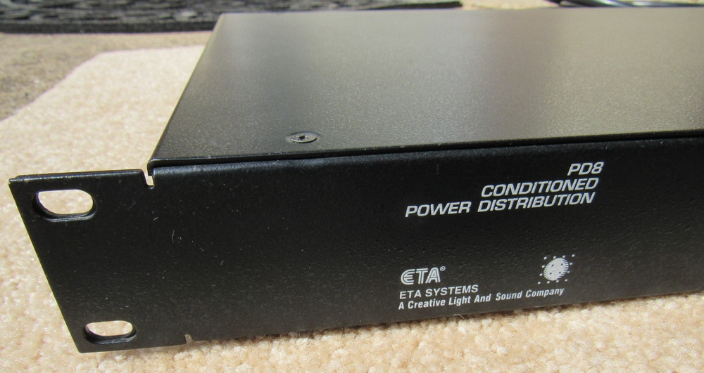 ETA Systems PD8 Conditioned Power Distribution Unit Rack Mount 8 Outlet Working