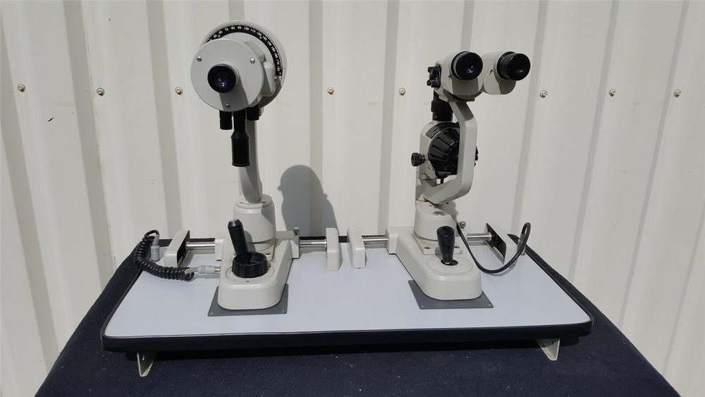 TOPCON OM-3 Ophthalmometer + SL-2E Slit Lamp