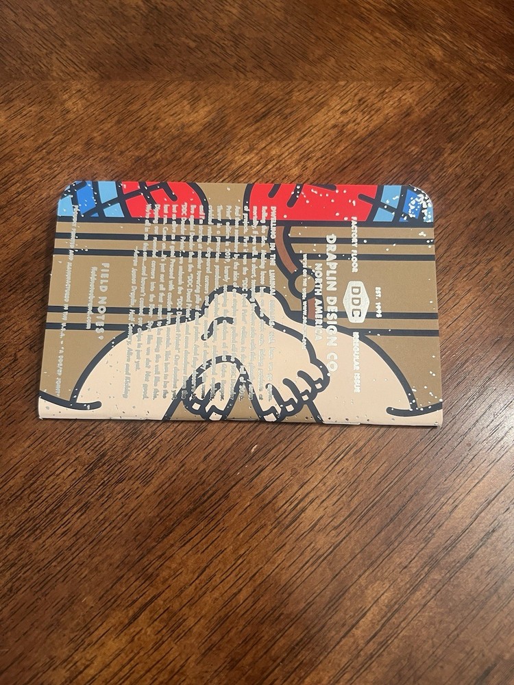 Field Notes Single Notebook DDC Deadest Print