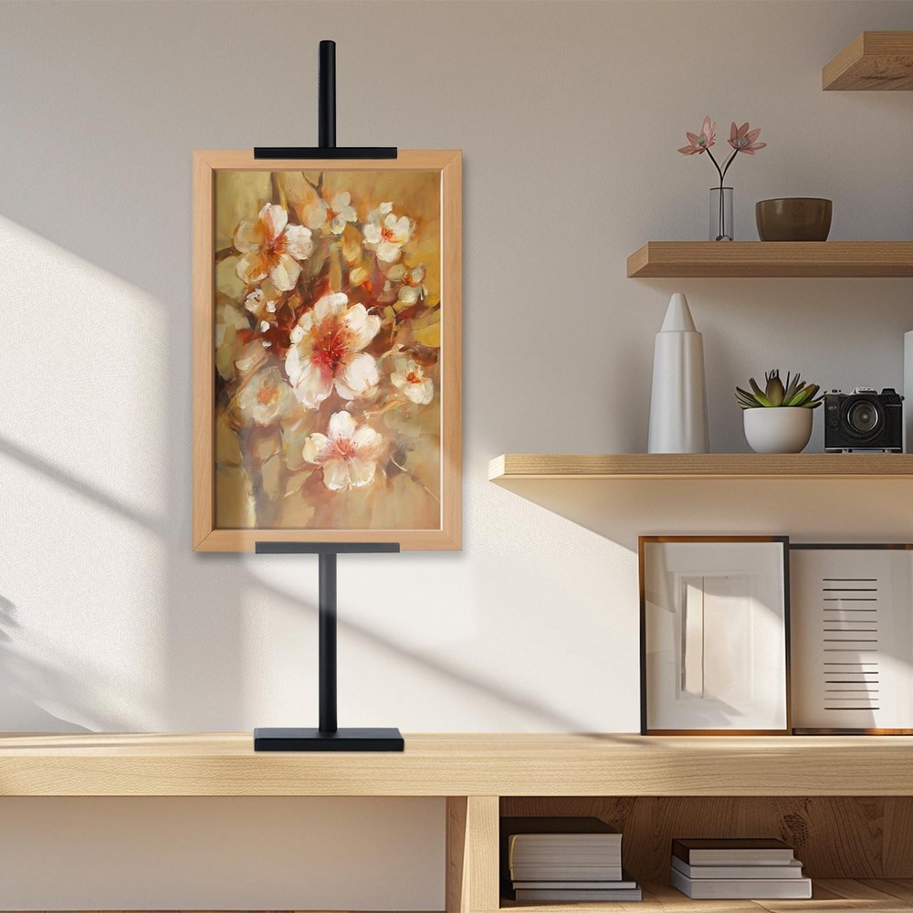 Amaauto Tabletop Picture Frame Stand, Adjustable Easel Stand for Frames Up to...