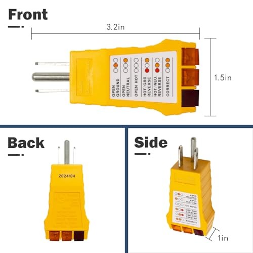 Outlet Socket Electrical Tester for Home Use