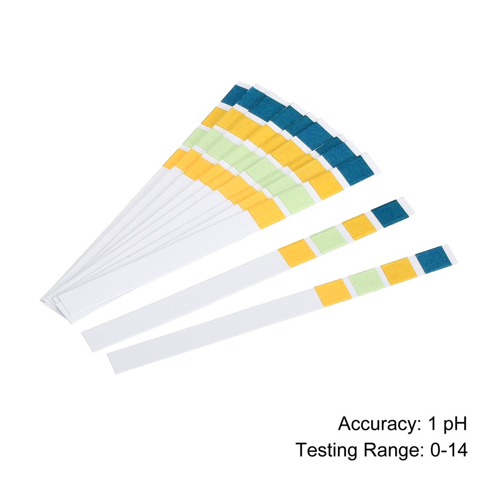 PH Test Strips 0-14.2pcs 100 Indicator Maps Sunflower Tester