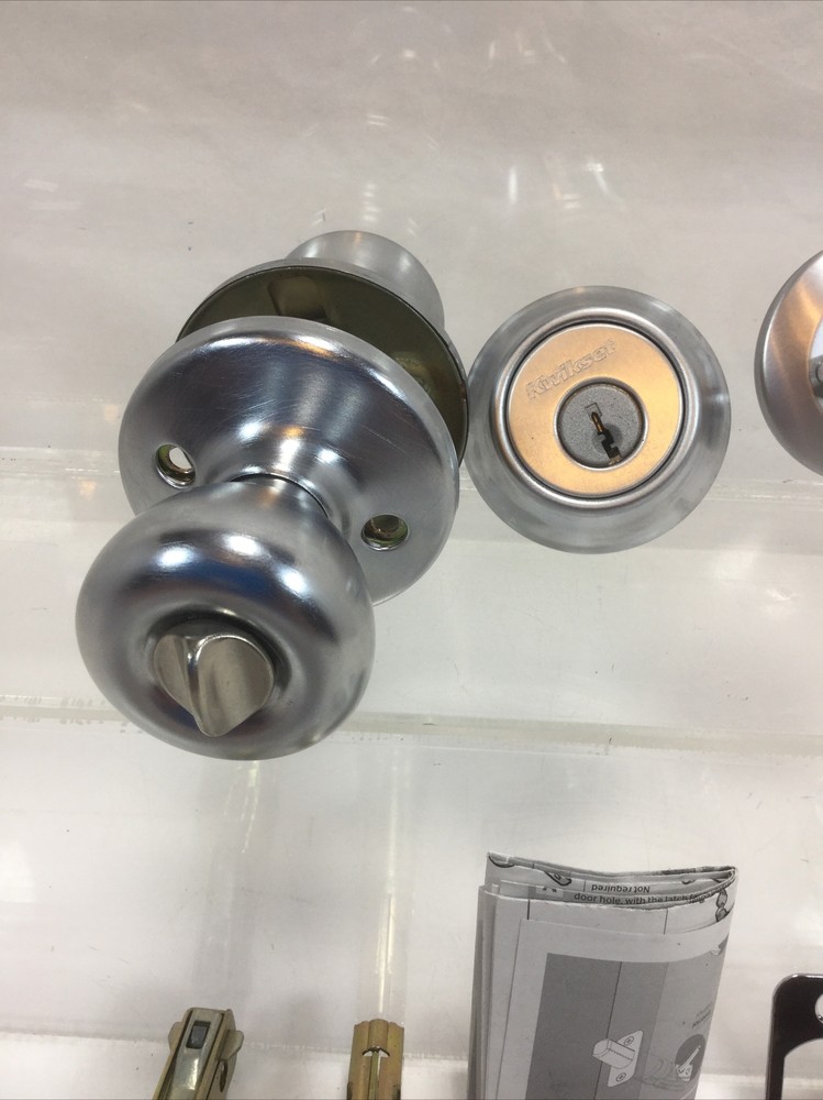 Kwikset 690T 26D CP CODE K6 BBPKG Combo Pack Single Cyl TYLO Satin Chrome e60