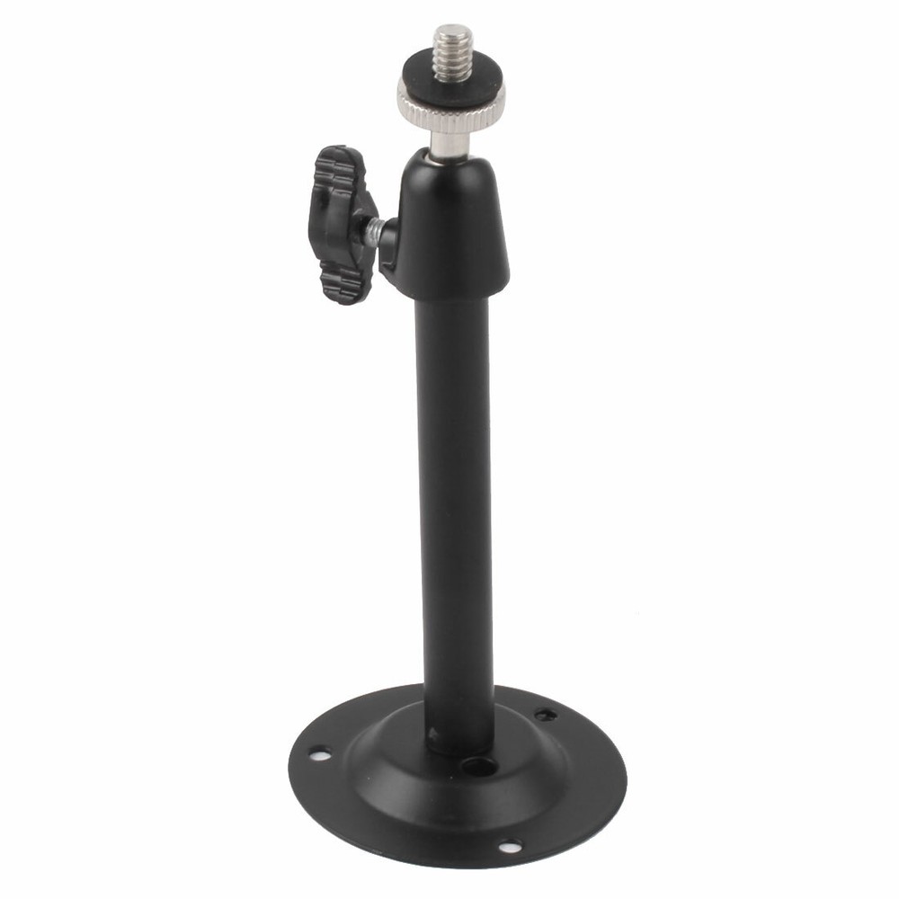 Metal Security Housing Mount Bracket for CCTV Camera Black