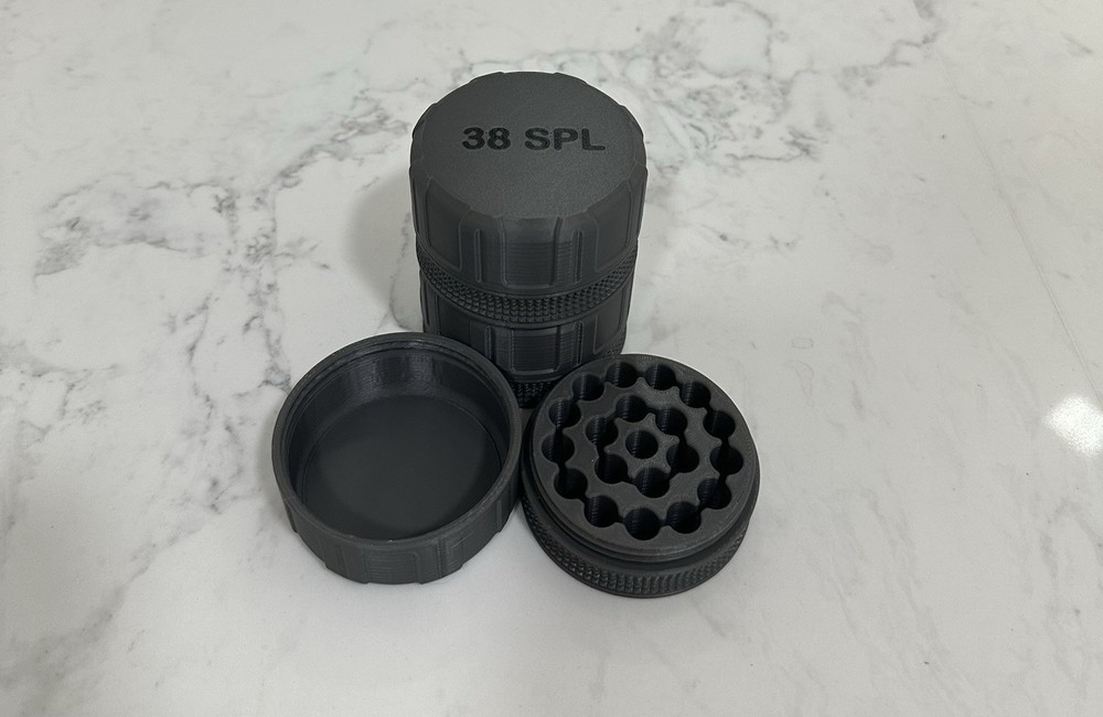 3 Pack of 38 SPL Ammo Puck – Compact, Stackable Storage for 20 Rounds